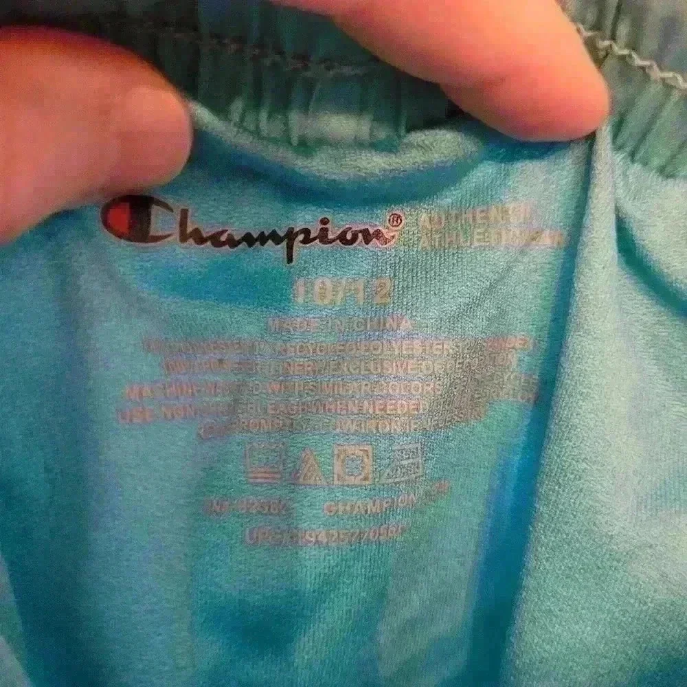 EUC girl's athletic shorts,  Champion. Sz 10/12, $10